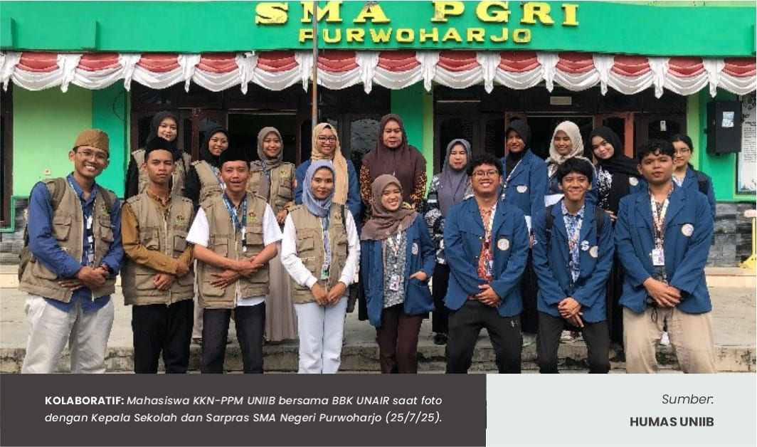 Mahasiswa KKN UNIIB dan BBK UNAIR Kolaborasi Sosialisasi “Smart Love” di SMA PGRI Purwoharjo