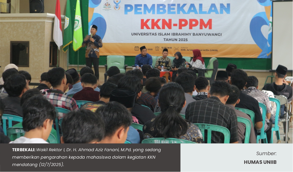 PEMBEKALAN: MAHASISWA IBRAHIMY SIAP TERJUN KKN