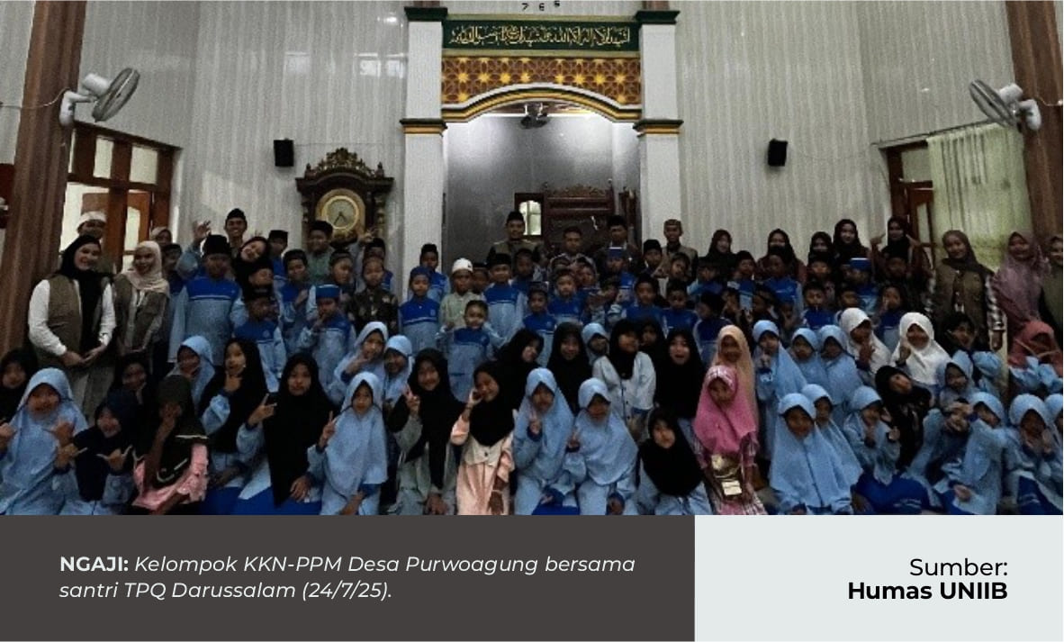 Praktek Ibadah (Wudlu dan Sholat) di TPQ DarussalamDusun Gladakkembar, Desa Purwoagung