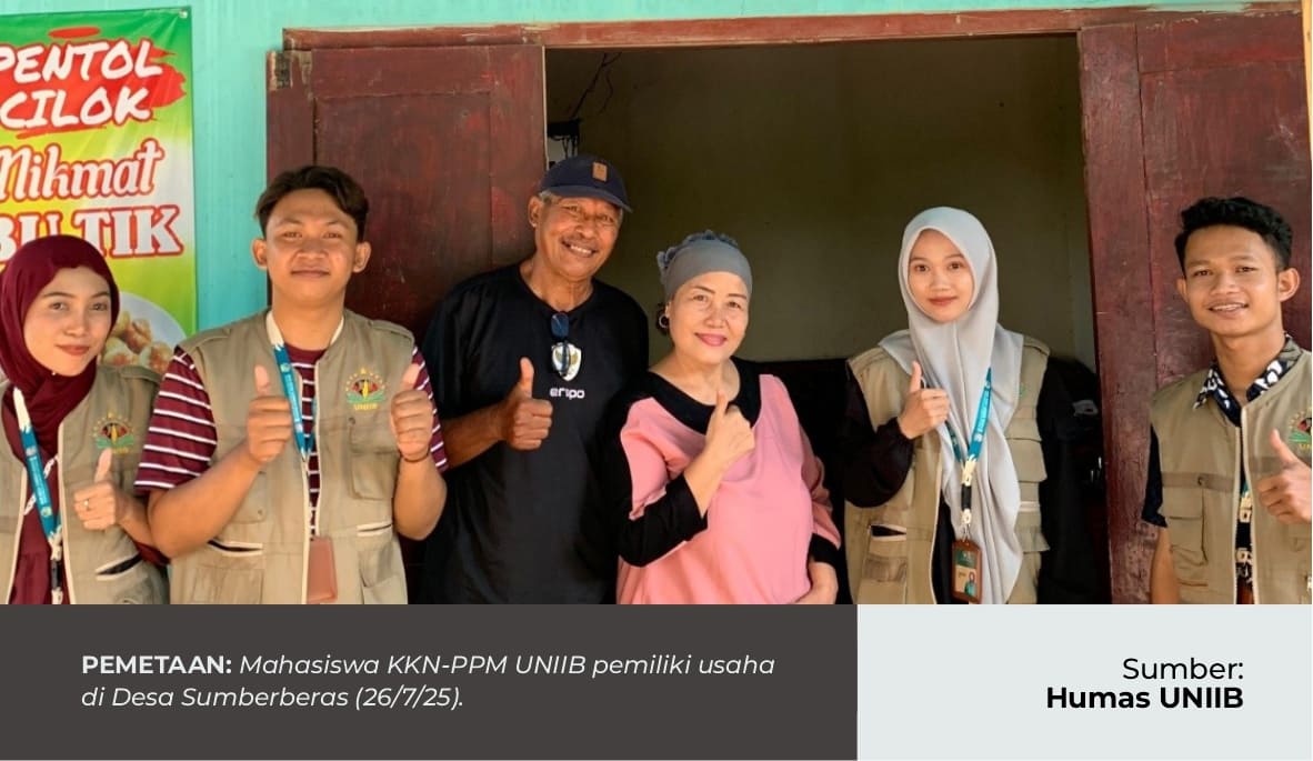 BRANDING UMKM: MAHASISWA KKN-PPM DESA SUMBERBERAS LAKUKAN PEMETAAN MELALUI GOOGLE MAPS