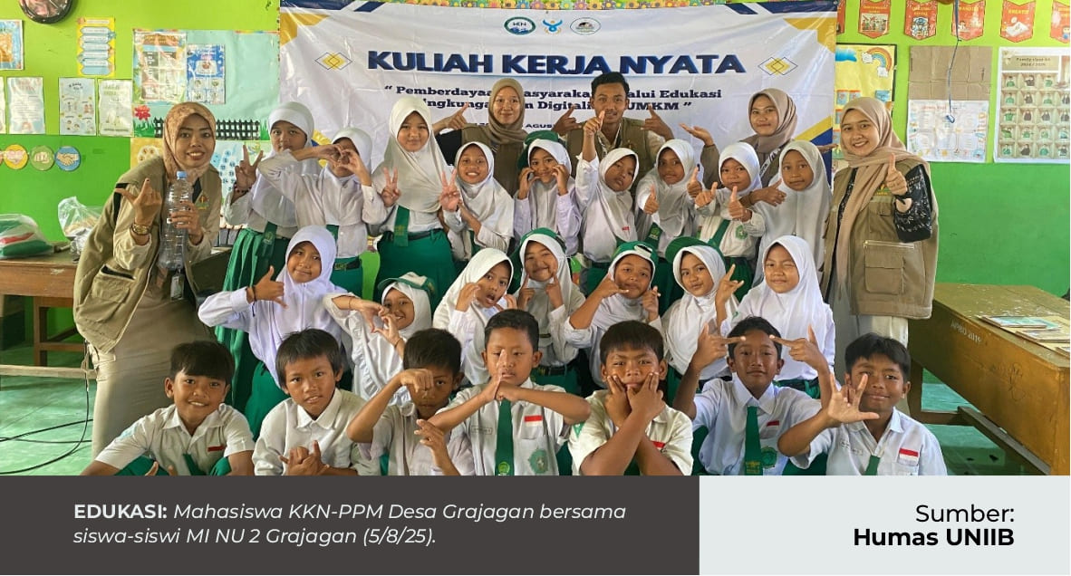KELAS KREATIF DI MI NU 2 GRAJAGAN: SAMPAH ANORGANIK BERUBAH MENJADI BERAGAM KERAJINAN