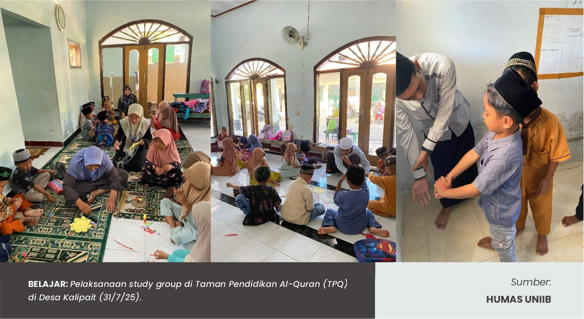 PELAKSANAAN PROGRAM KERJA PENINGKATAN LITERASI DENGAN STUDY GROUP MELALUI TAMAN PENDIDIKAN AL-QUR`AN (TPQ)