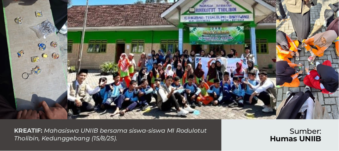 MAHASISWA KKN-PPM UNIIB DESA KEDUNGGEBANG LAKSANAKAN PROGRAM PENGELOLAAN LIMBAH SAMPAH MENJADI AKRILIK