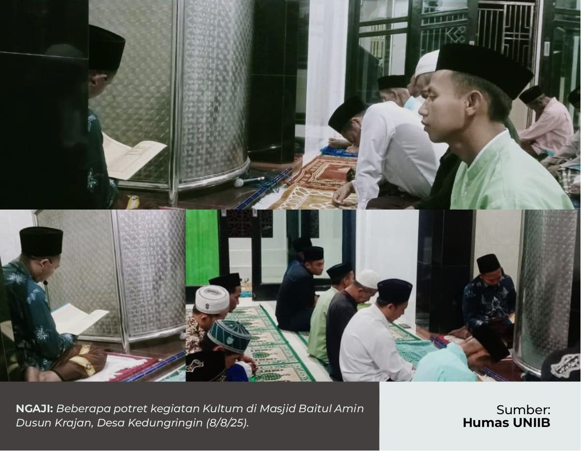 RELIGIOLOGI KITAB TAFSIR YASIN SEBAGAI SARANA BERPERILAKU AMAL SALEH DI MASJID BAITUL AMIN DESA KEDUNGRINGIN