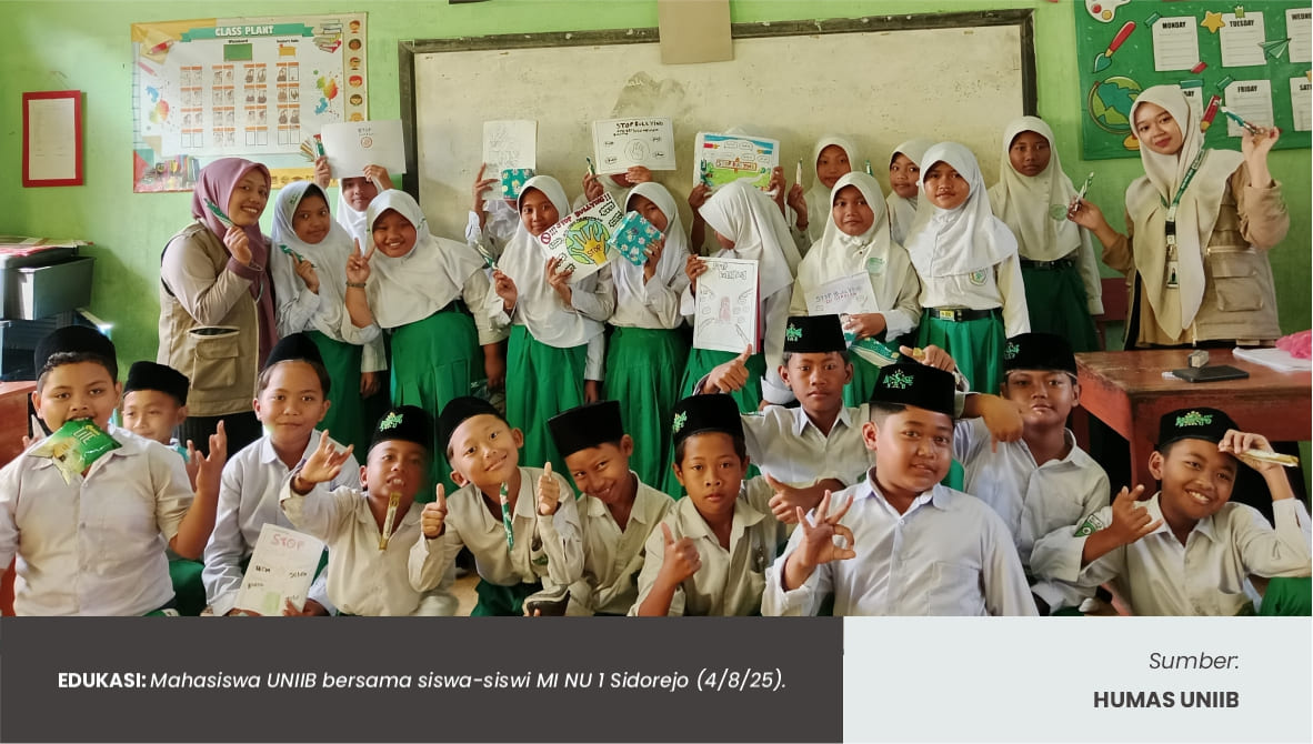 SOSIALISASI STOP BULLYING DI MI NU 1 SIDOREJO