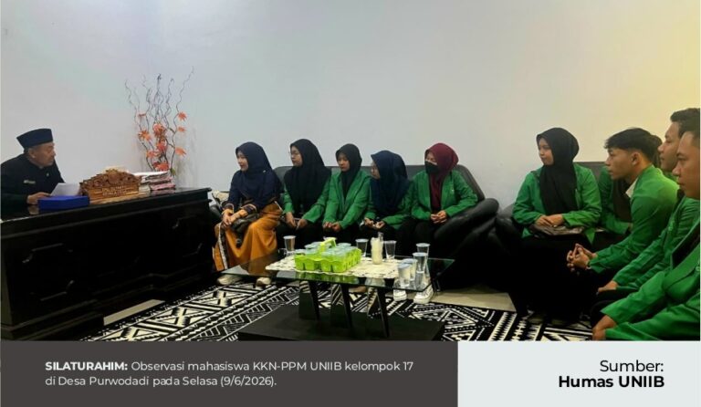 Sinergi Konstruktif Warnai Observasi Awal KKN-PPM UNIIB di Desa Purwodadi