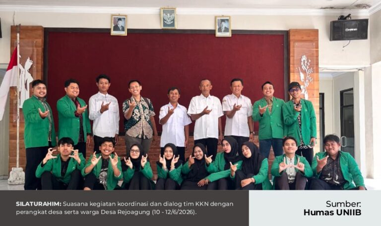 KKN PPM KELOMPOK 7 UNIIB SELESAIKAN PRA SURVEI DAN OBSERVASI DI DESA REJOAGUNG