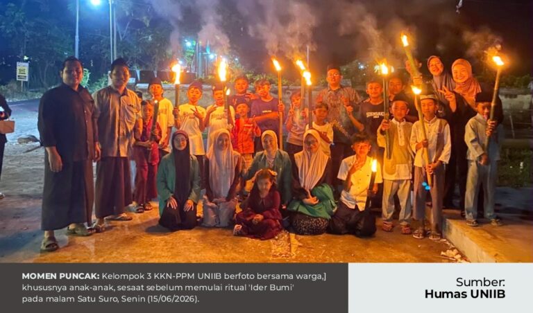 Jaga Kearifan Lokal, Kelompok 3 KKN-PPM Hadiri Tradisi “Bersih Dusun” Ider Bumi di Dusun Melik