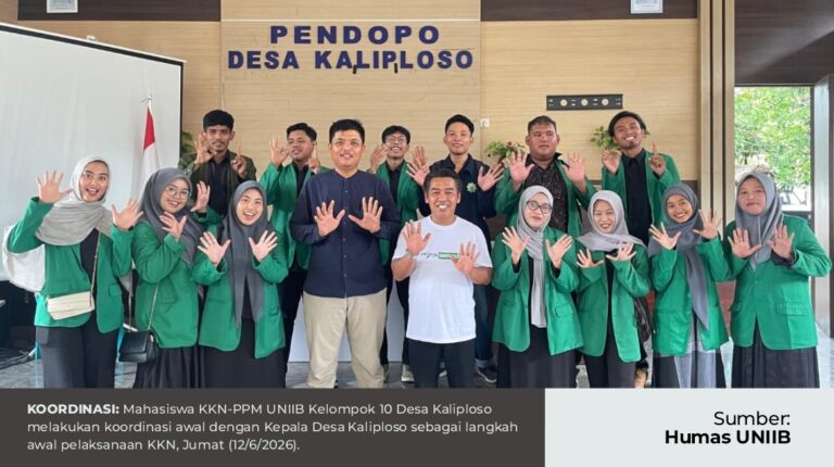 Langkah Awal, Mahasiswa KKN-PPM Koordinasi dengan Kades Kaliploso