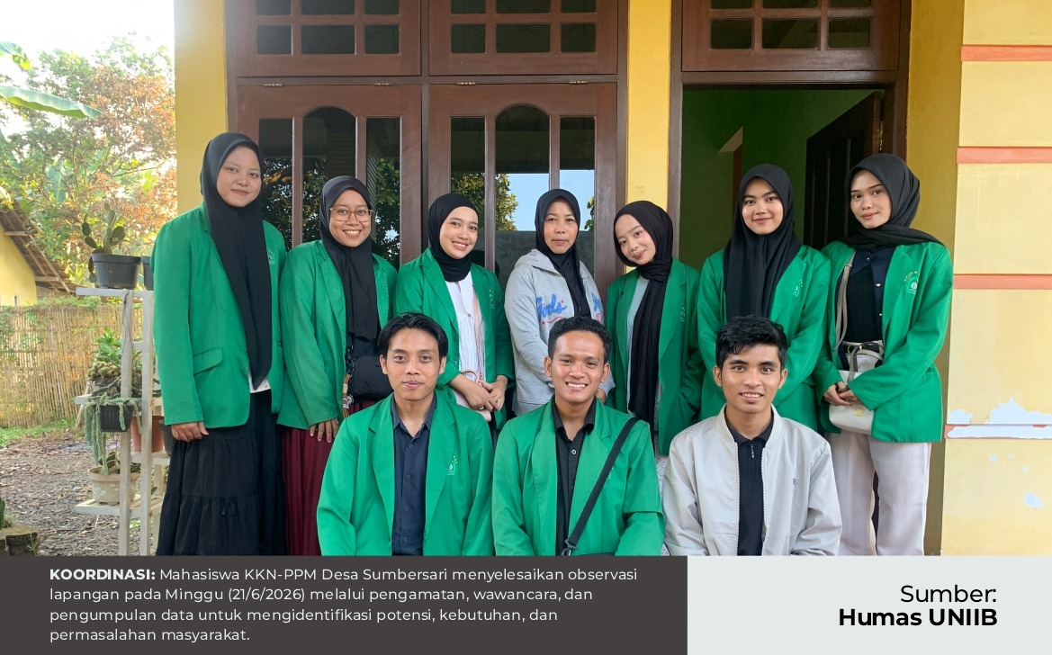 Mahasiswa KKN-PPM Kelompok 1 Desa Sumbersari Selesaikan Kegiatan Observasi Lapangan
