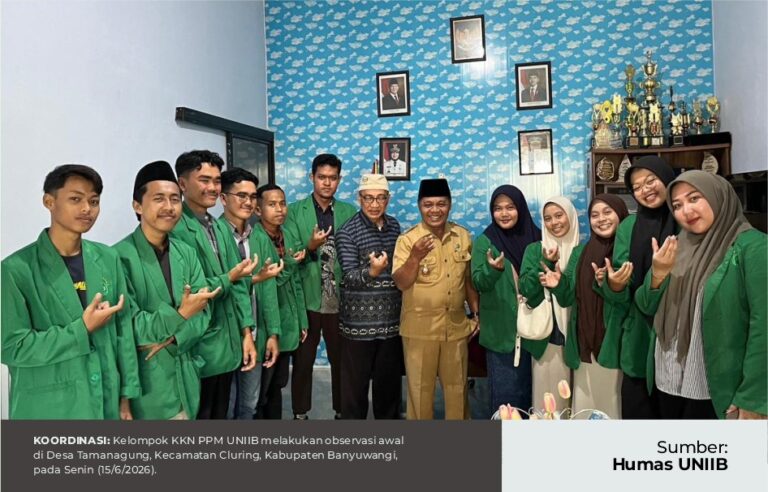 OBSERVASI AWAL MAHASISWA KKN-PPM UNIIB DI DESA TAMANAGUNG