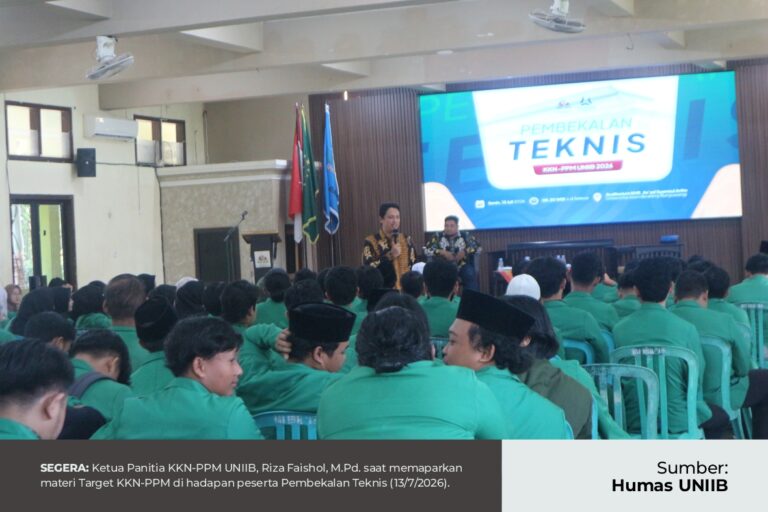 PEMBEKALAN PARIPURNA, MAHASISWA UNIIB SIAP TERJUN KKN-PPM
