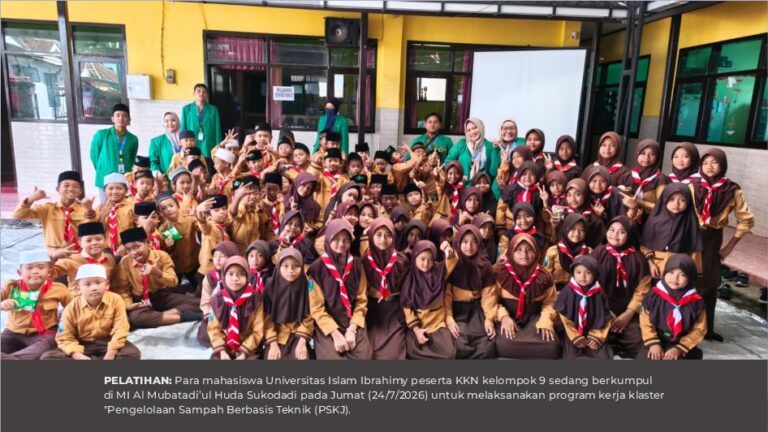 Tingkatkan Kreativitas Siswa, KKN 9 UNIIB Latih Pembuatan Ecobrick di MI Al Mubatadi’ul Huda