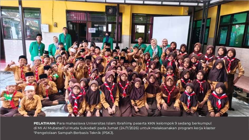 Tingkatkan Kreativitas Siswa, KKN 9 UNIIB Latih Pembuatan Ecobrick di MI Al Mubatadi’ul Huda