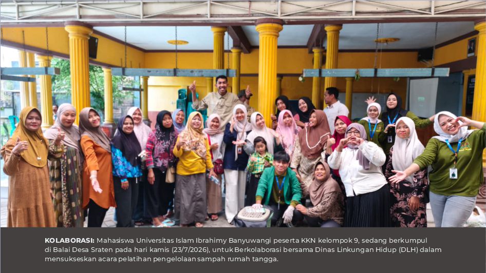 Kurangi Sampah Rumah Tangga, KKN Kelompok 9 UNIIB Berkolaborasi bersama DLH Gelar Pelatihan ‘Banyuwangi Hijau’