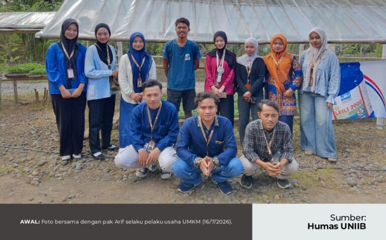 Sapa Warga, Mahasiswa KKN-PPM UNIIB Rumuskan Langkah Digitalisasi UMKM Bibit Cabai di Plampangrejo
