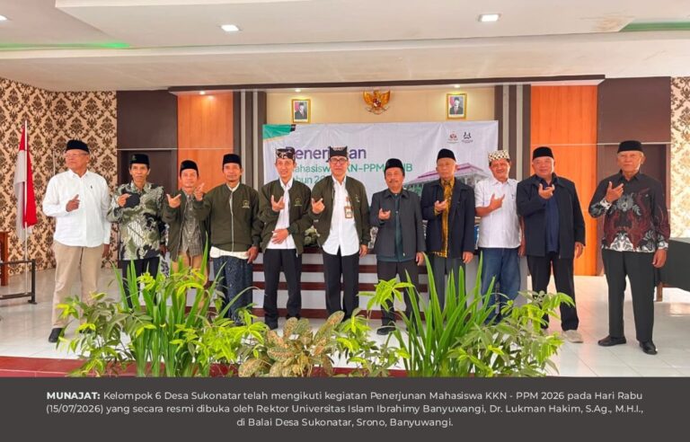 Mahasiswa KKN-PPM 2026 Universitas Islam Ibrahimy Banyuwangi Resmi Diterjunkan, Siap Berkolaborasi Membangun Desa