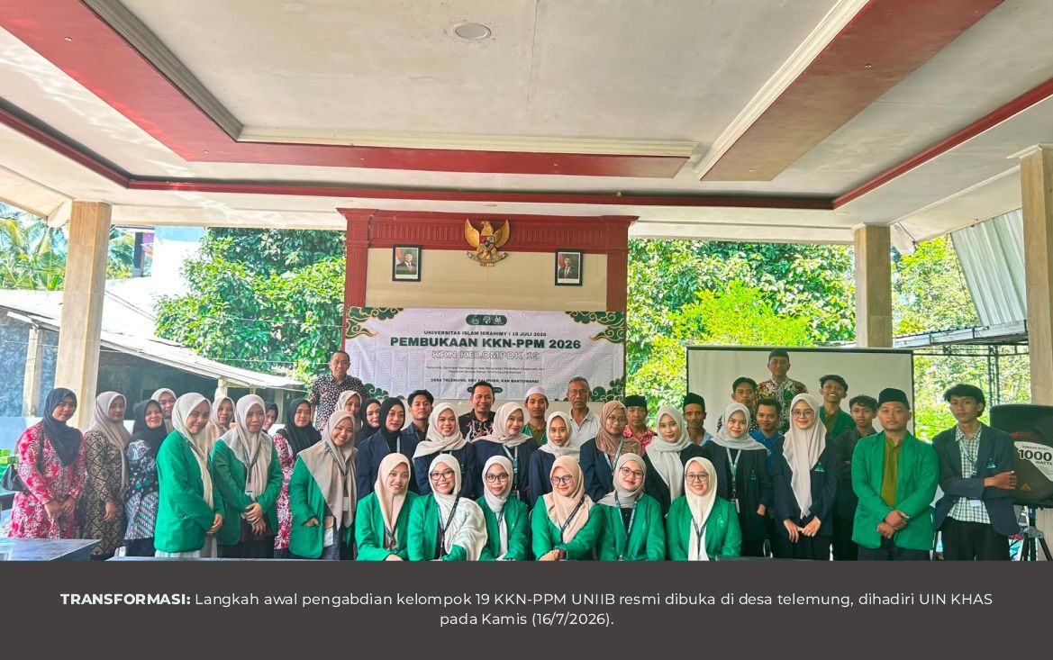 Resmi Terjun ke Masyarakat, Kelompok 19 KKN-PPM UNIIB Siap Mengabdi di Telemung-Kalipuro