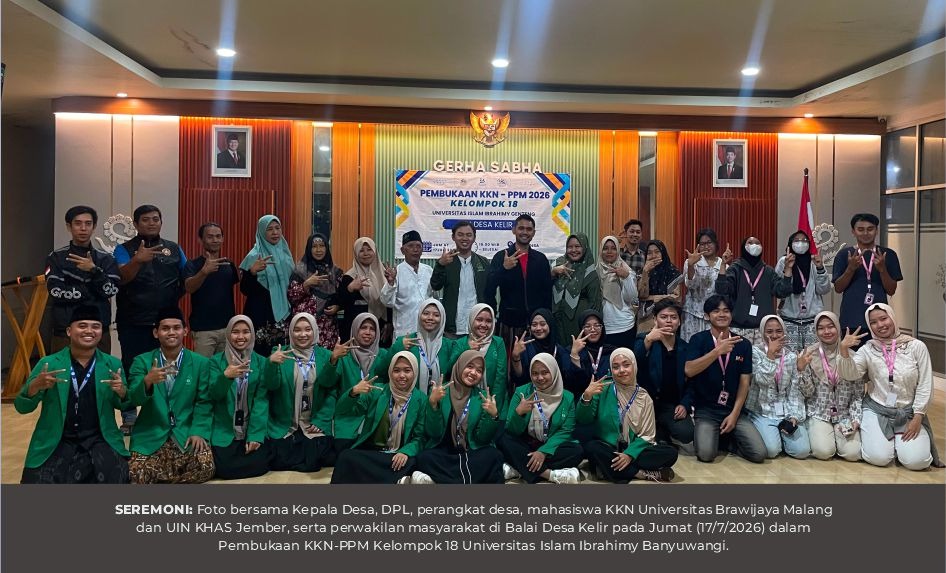 Resmi Dibuka, Mahasiswa KKN UIB Genteng Siap Mengabdi di Desa Kelir Banyuwangi