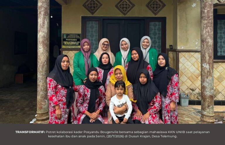 Tingkatkan Kesehatan Ibu dan Anak, Posyandu Bougenvile Telemung Gelar Layanan Rutin Bersama Kader dan Mahasiswa KKN