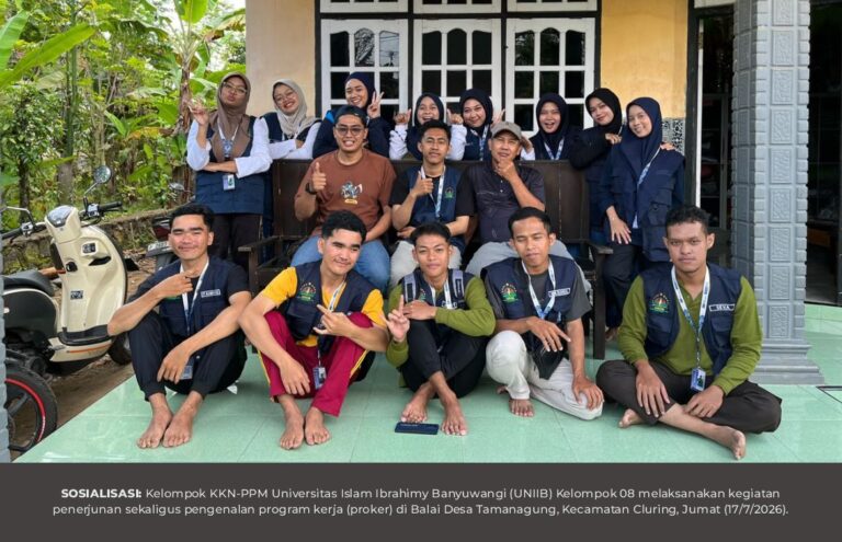 Resmi Terjun, Kelompok Desa Tamanagung Kenalkan Program Kerja ke Pemerintah Desa