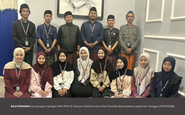 Mahasiswa KKN-PPM 12 Desa Tampo Pererat Silaturahmi Melalui Kunjungan ke Kediaman Gus Fikri Pondok Pesantren Baitussalam
