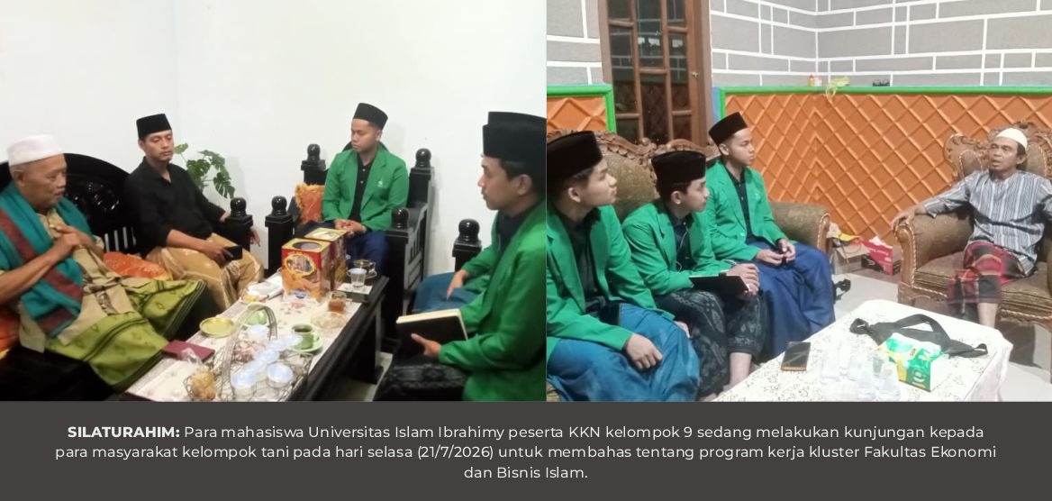 Bantu Petani Pahami Kondisi Usaha, Mahasiswa FEBI KKN 9 Sambangi Tokoh Kelompok Tani Desa Sraten