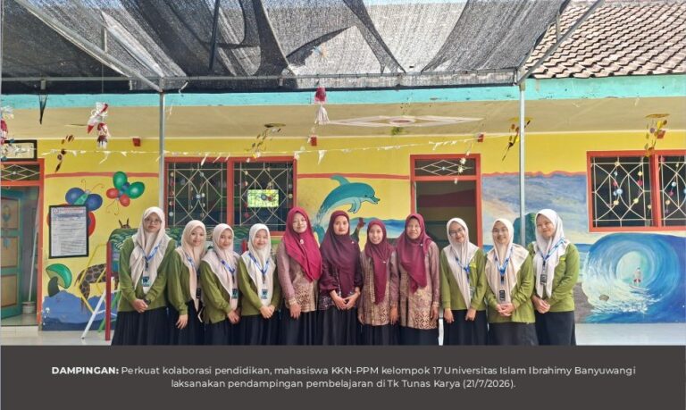 Perkuat Kolaborasi Pendidikan, Mahasiswa KKN-PPM 17 Purwodadi Dampingi TK Tunas Karya