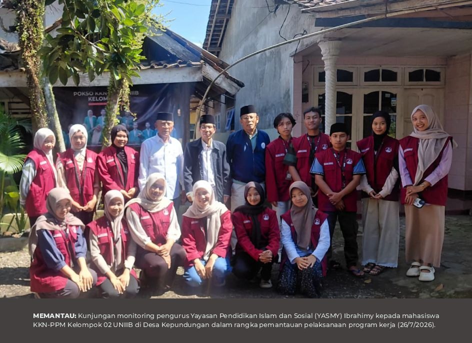 Monitoring Yayasan, Pengurus YASMY Tinjau Pelaksanaan KKN-PPM di Desa Kepundungan