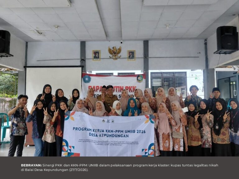 Bekali Ibu-Ibu PKK, Mahasiswa KKN-PPM Kepundungan gelar pendidikan Legalitas Nikah.