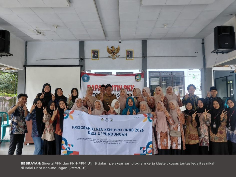 Bekali Ibu-Ibu PKK, Mahasiswa KKN-PPM Kepundungan gelar pendidikan Legalitas Nikah.