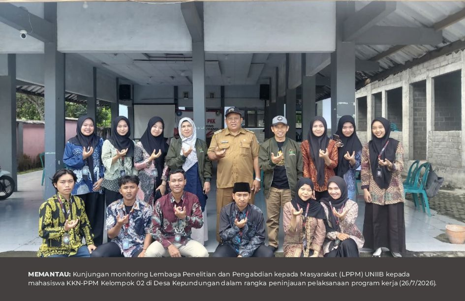 Monitoring Pelaksanaan KKN-PPM, LPPM UNIIB Tinjau Program Kerja Mahasiswa di Desa Kepundungan