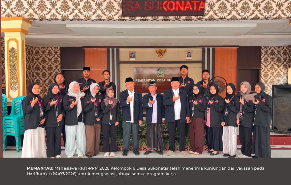 KUNJUNGAN MONITORING DAN EVALUASI DARI YAYASAN SOSIAL DAN PENDIDIKAN ISLAM IBRAHIMY