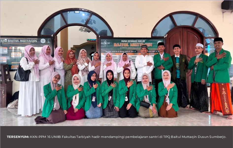 Mahasiswa KKN-PPM 16 UNIIB Fakultas Tarbiyah Laksanakan Pendampingan Mengajar di TPQ Baitul Muttaqin Dusun Sumberjo