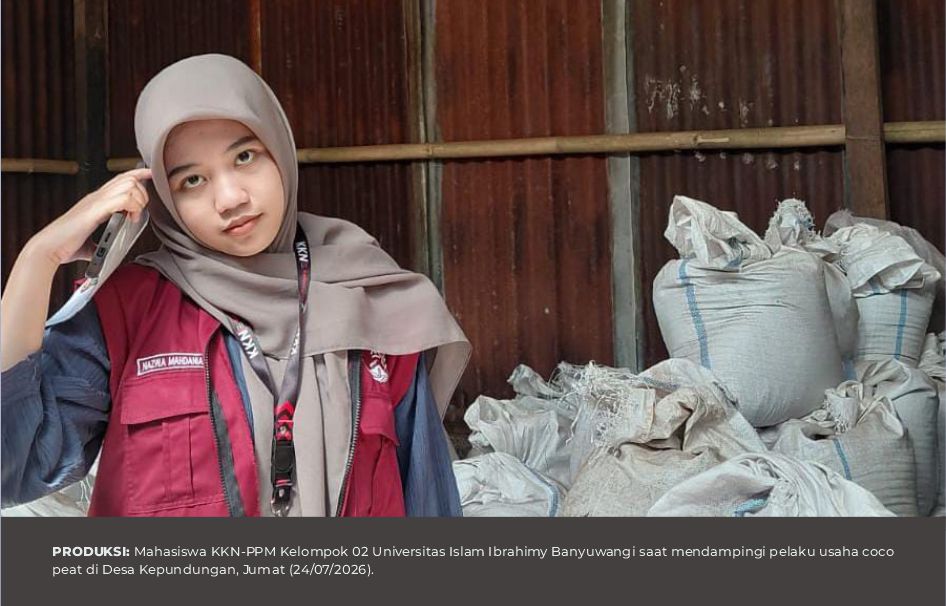 Dampingi Usaha Coco Peat, Mahasiswa KKN-PPM Kelompok 02 Bantu Pelaku Usaha Baru Pahami Kewajiban Pajak