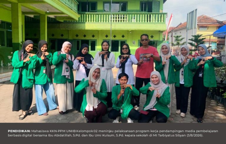 Persiapkan Pendampingan, Mahasiswa KKN-PPM Tinjau Kesiapan Media Pembelajaran Digital di MI Tarbiyatus Sibyan