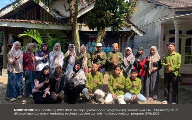 Jalan Tengah Evaluasi, Tim Monitoring Dorong Mahasiswa KKN-PPM Fokus pada Aksi dan Keberlanjutan Program