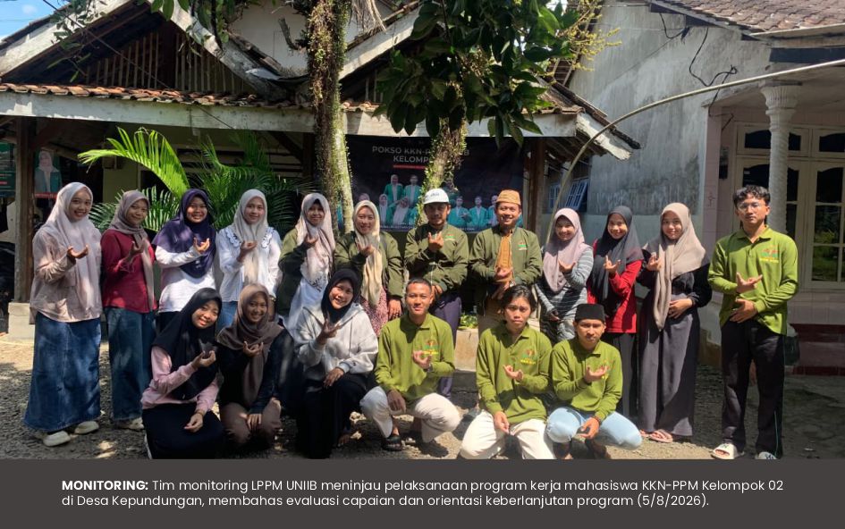 Jalan Tengah Evaluasi, Tim Monitoring Dorong Mahasiswa KKN-PPM Fokus pada Aksi dan Keberlanjutan Program