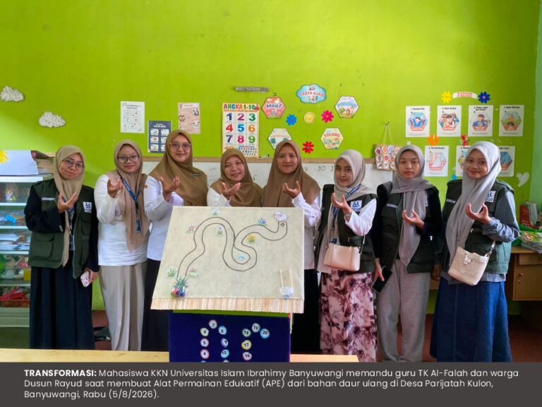 Semarak Inovasi Pendidikan: Mahasiswa KKN Gelar Pendampingan Pembuatan APE untuk Dampingi Guru dan Ibu-Ibu Desa