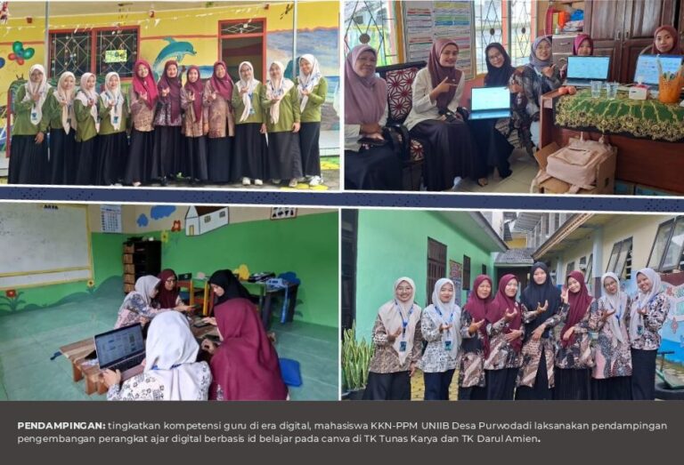 Mahasiswa KKN-PPM Kelompok 17 Purwodadi Laksanakan Pendampingan Pengembangan Perangkat Ajar Digital Berbasis ID Belajar
