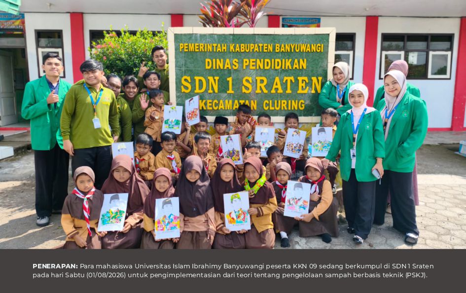 Aksi Nyata PSKJ: Siswa SDN 1 Sraten Bersama Mahasiswa UNIIB Sulap Sampah Jadi Karya Kreatif