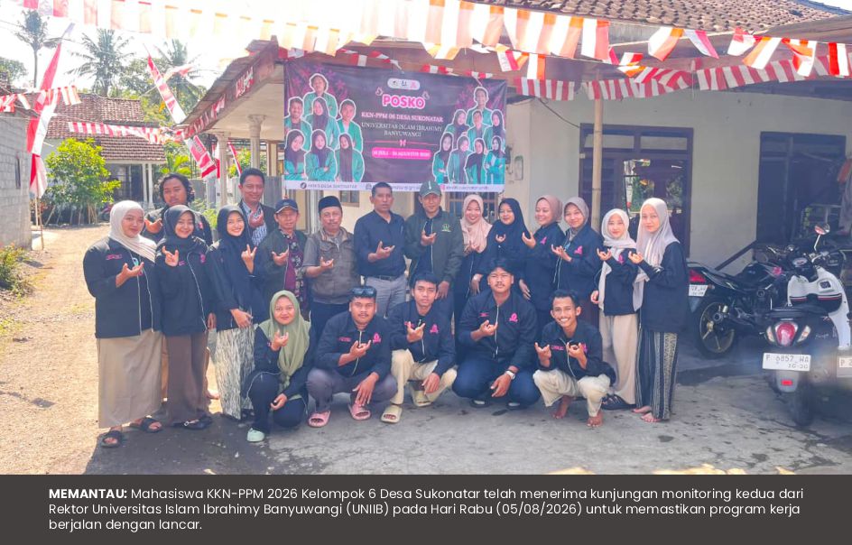 Rektor UNIIB Tinjau Langsung KKN-PPM Kelompok 6 di Desa Sukonatar, Berikan Arahan Penguatan Program Pemberdayaan