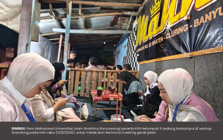 Sinergi Sambut Kemerdekaan: KKN Kelompok 9 Universitas Islam Ibrahimy Sukseskan Technical Meeting tentang Gerak Jalan di Desa Sraten