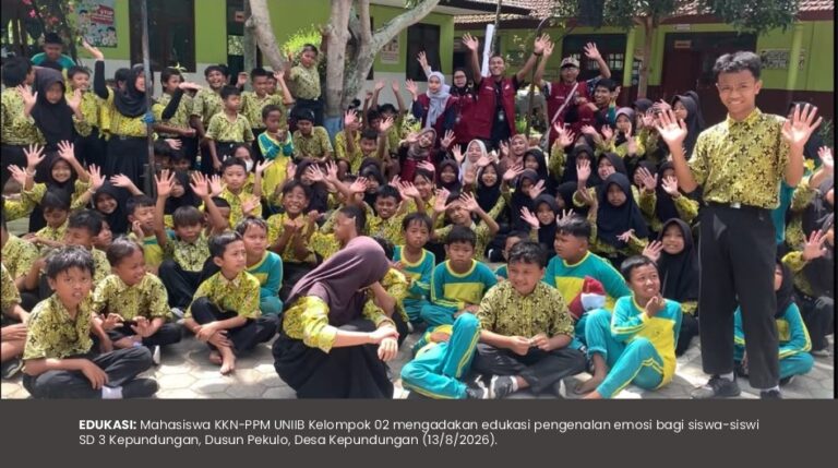 MAHASISWA KKN-PPM GELAR EDUKASI BERTAJUK “KENALI EMOSIMU” DI SD 3 KEPUNDUNGAN