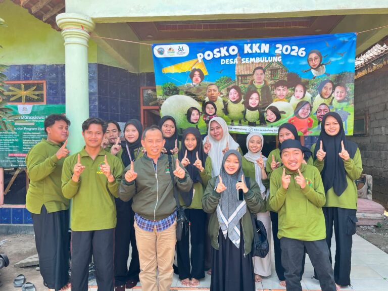 Monitoring Ketiga, Panitia KKN-PPM UNIIB Evaluasi Perkembangan Program Kerja Kelompok 11