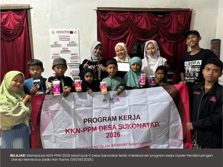 Pendampingan Literasi Membaca di Desa Sukonatar, Program Kerja Klaster Fakultas Tarbiyah Bangun Kebiasaan Membaca Masyarakat