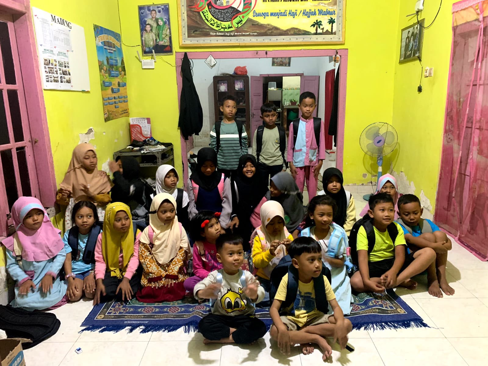 Les Privat Terakhir Anak TK dan SD/MI, Tutup Rangkaian Pendampingan Belajar KKN